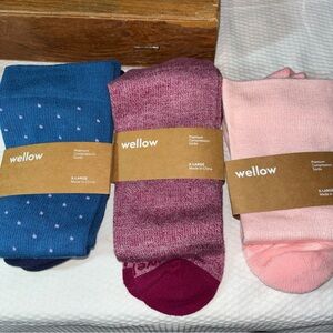 Wellow X-Large Premium Compression Socks Lot Of 3